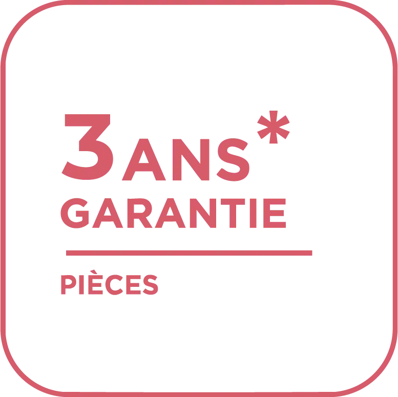 Habitat – 3 ans de garantie pièces
